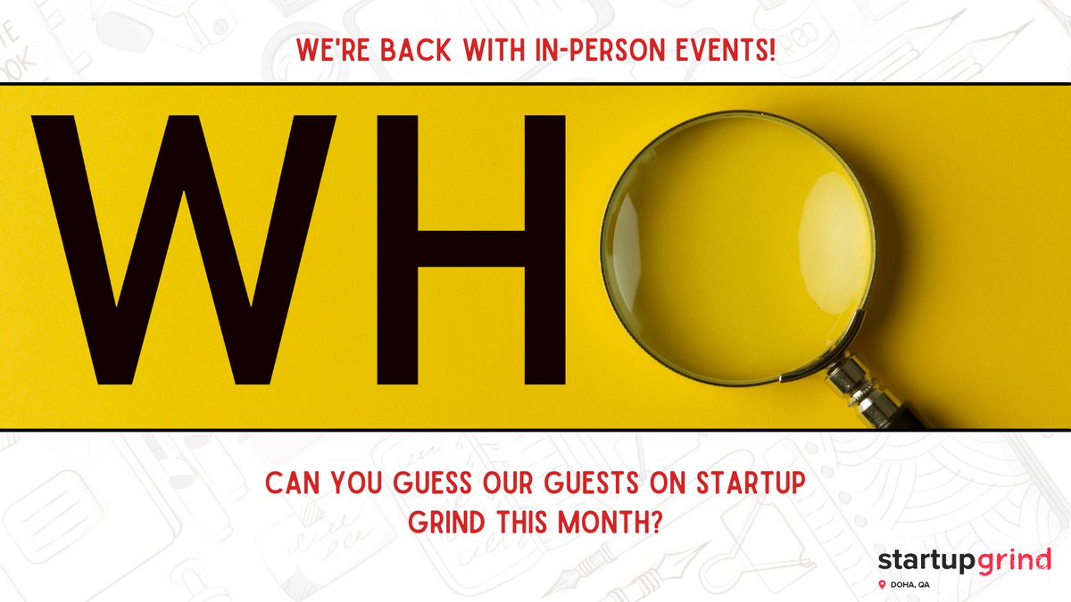 DohaGrind's tweet photo. Catch us at @workintonqatar Westbay with our Startup Guests on the 28th of December to discuss the topic: Qatar's Growing Startup Ecosystem - The Hackathon Narrative!

Guess the startup(s) in the comments ⬇️

#startupgrind #startupgrinddoha #qatar #startupqatar #workinton #doha https://t.co/FxJ6qmHzDF