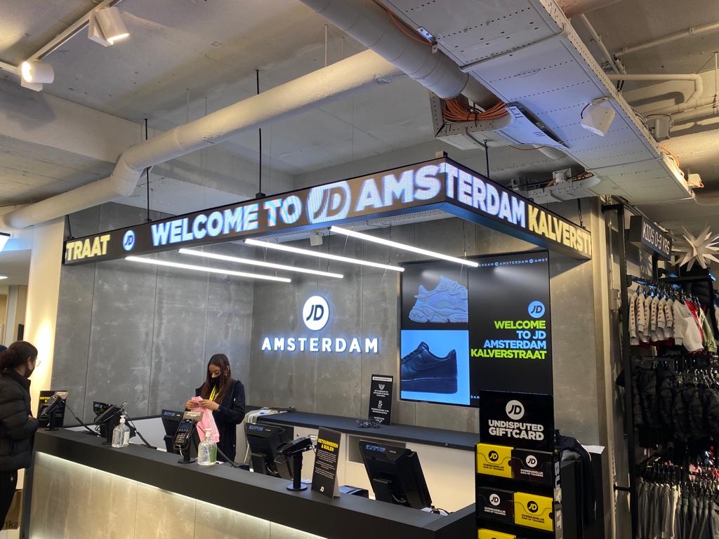 Evoke_Creative's tweet photo. This year alone we have assisted @JDOfficial in opening nearly 100 stores worldwide, facilitating their #DigitalTransformation. We are finishing off the year having successfully integrated our digital solution to JD stores in Amsterdam, Canada, NZ, NYC, and Poland. https://t.co/jk7wCvvPMv
