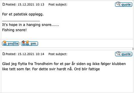 MariusHelgaa's tweet photo. Noen gullkorn fra RBKweb.
#godstemning #fotball #rosenborg https://t.co/xE1BVAtvAE