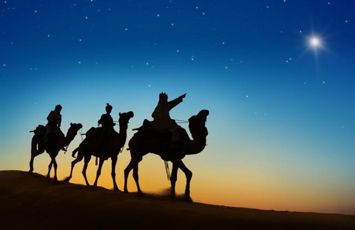 gussilber's tweet photo. Every time I see an image of the Three Wise Men, ubiquitously so at this time of year, I am reminded that nowhere in the Bible does it say that there were three of them. A myrrh technicality, I know, &amp; nothing to be frankincensed about, but still. https://t.co/Eji8OzN1th
