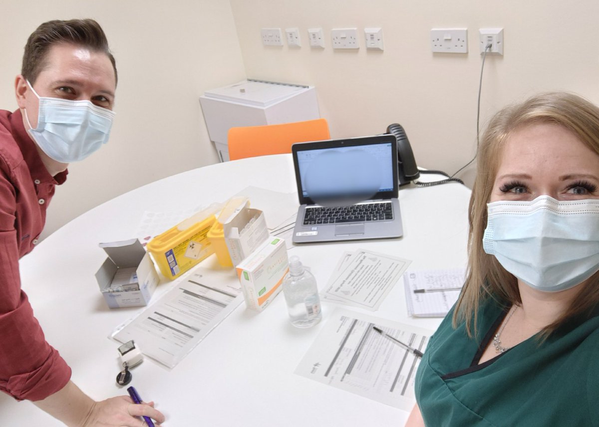 Amy H (@ccpharm_amy) on Twitter photo Team Hilbert providing ad hoc flu vaccination session this morning <a href="/PharmacyUHSWest/">PharmacyUHS_West</a> Worthing site! #GetVaccinatedNow
#fluvaccines #vaccination
<a href="/UHSussex/">University Hospitals Sussex</a> Team Hilbert providing ad hoc flu vaccination session this morning <a href="/PharmacyUHSWest/">PharmacyUHS_West</a> Worthing site! #GetVaccinatedNow
#fluvaccines #vaccination
<a href="/UHSussex/">University Hospitals Sussex</a>