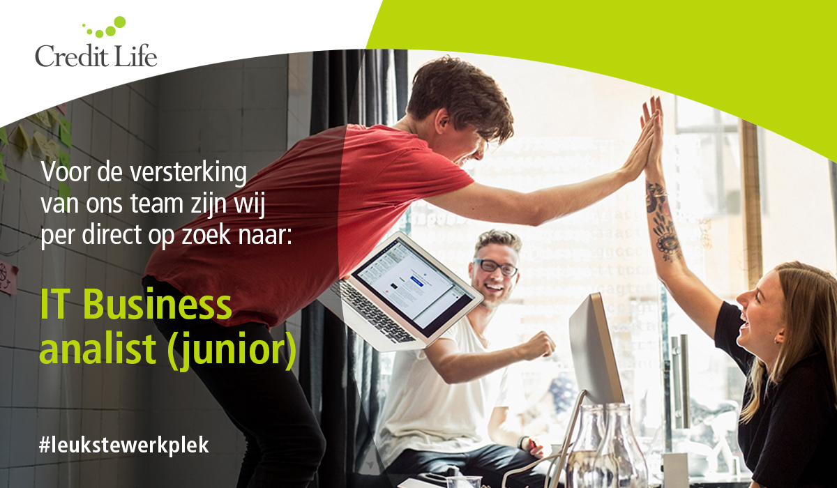 CallasFP's tweet photo. En weer een mooie vacature: * IT Business analist *
De Credit Life-familie blijft groeien!

Bekijk de functieprofiel op onze website en solliciteer direct. Wie weet tot snel!
https://t.co/wjR9xR1BKj
#vacature #team #leukstewerkplek https://t.co/1bCBduoiOJ