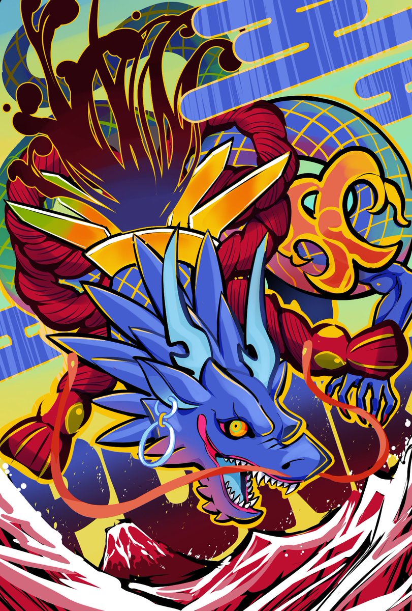 「OCGs😈
 #絵柄が好みって人にフォローされたい 」|ワダツミ😈OCGオンリーNo.82のイラスト