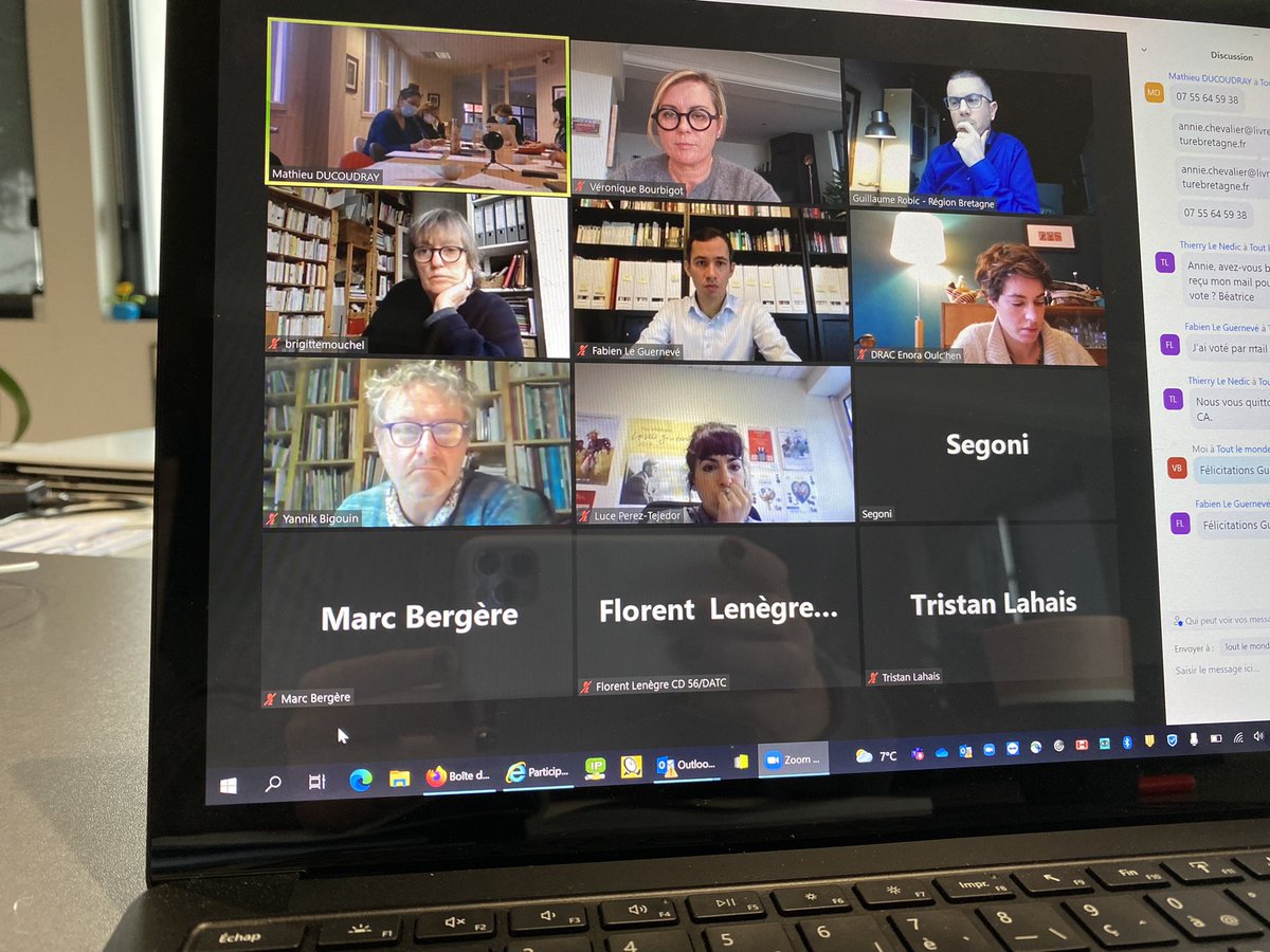 VBourbigot's tweet photo. Je représente ce matin le @finistere_29 au conseil d’administration de l’EPCC Livre et Lecture en Bretagne.
Cet établissement favorise le développement de la filière du livre en accompagnant et valorisant les auteurs et leurs ouvrages, l’édition, la librairie indépendante,… https://t.co/vqB5Hzrb3b
