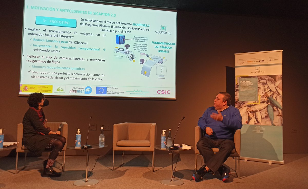 sicaptor's tweet photo. Tras la intervención de @EvaUve, el director de @sicaptor, el investigador del @IIM_CSIC @ltaboadaantelo presenta los avances realizados en la nueva versión del #iObserver. https://t.co/Alkf0vKbXl