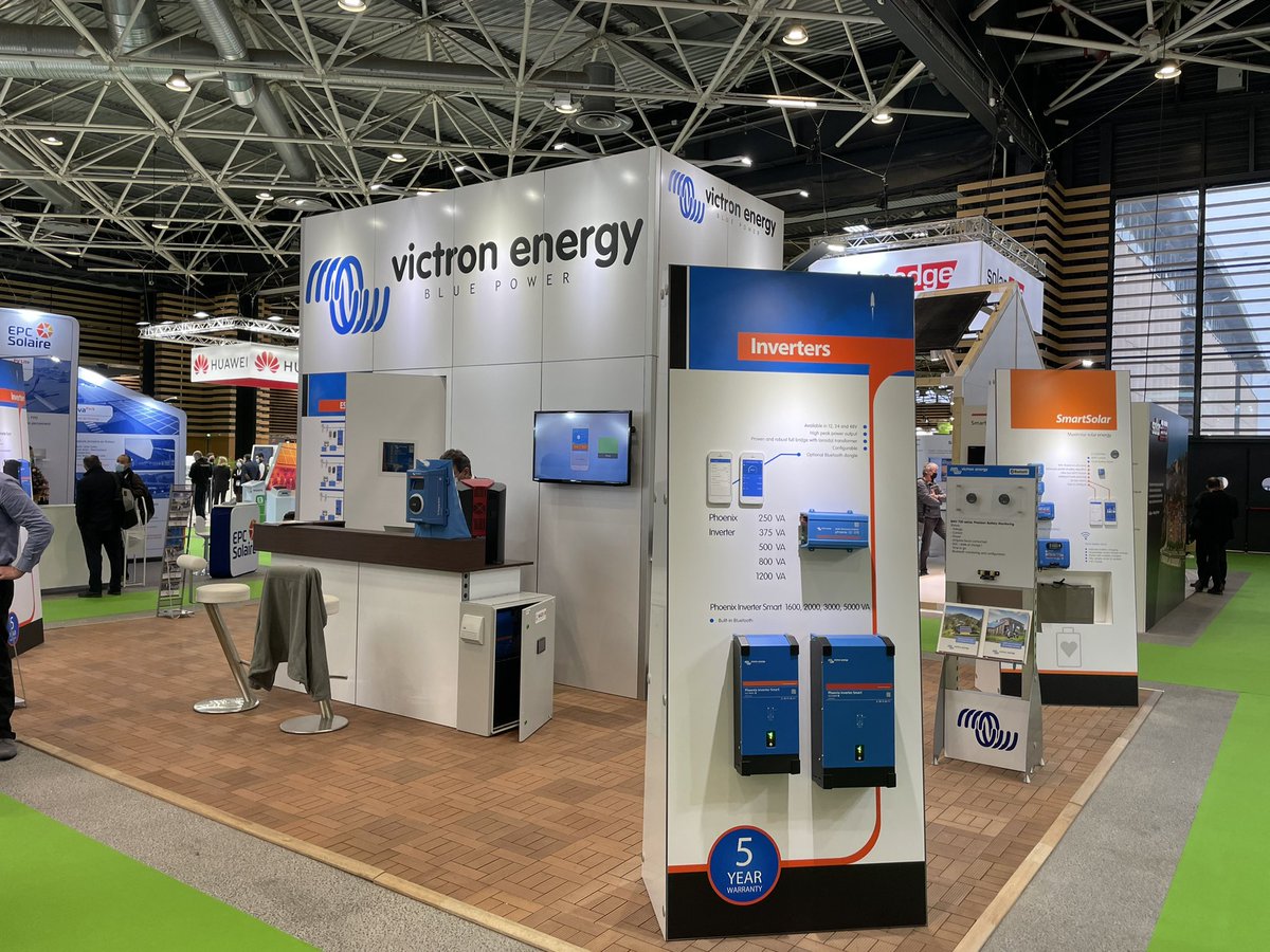 Vitasolar1's tweet photo. Vitasolar au salon BePOSITIVE Lyon vous attend sur le stand Victron. https://t.co/qh1izLLCTg