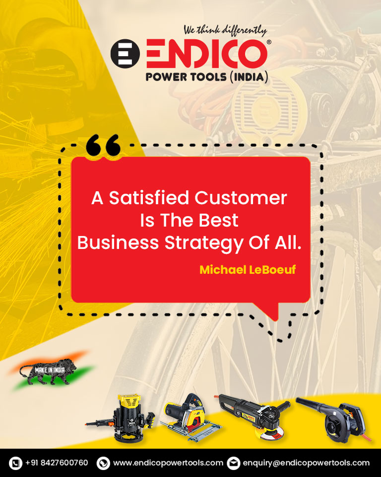 Endicopowertool's tweet photo. ENDICO Power Tools (India) - INDIA'S NO.1 ROUTER MACHINE MANUFACTURERS
> “A Satisfied Customer Is The Best Business Strategy Of All!” – Michael LeBoeuf 
OUR OFFICIAL YOUTUBE CHANNEL: https://t.co/GqUpAAmsSr
.
#endico #powertools #routermachine #endicopowertools #endicorouter https://t.co/m9tDSBMfXX