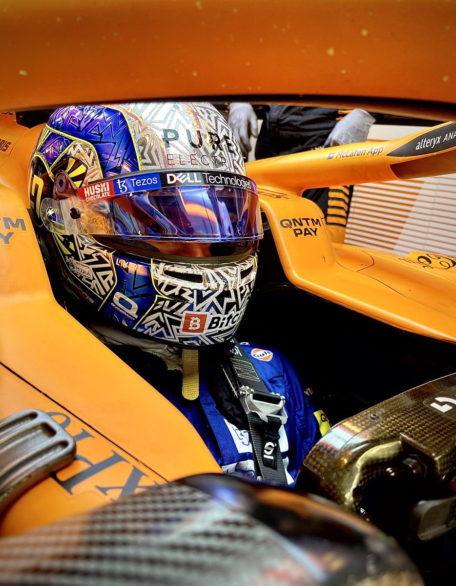 McLarenF1's tweet photo. Testing: Day ✌️.

@LandoNorris is in the hot seat for our final track day of the year! https://t.co/ahruPd2iPl