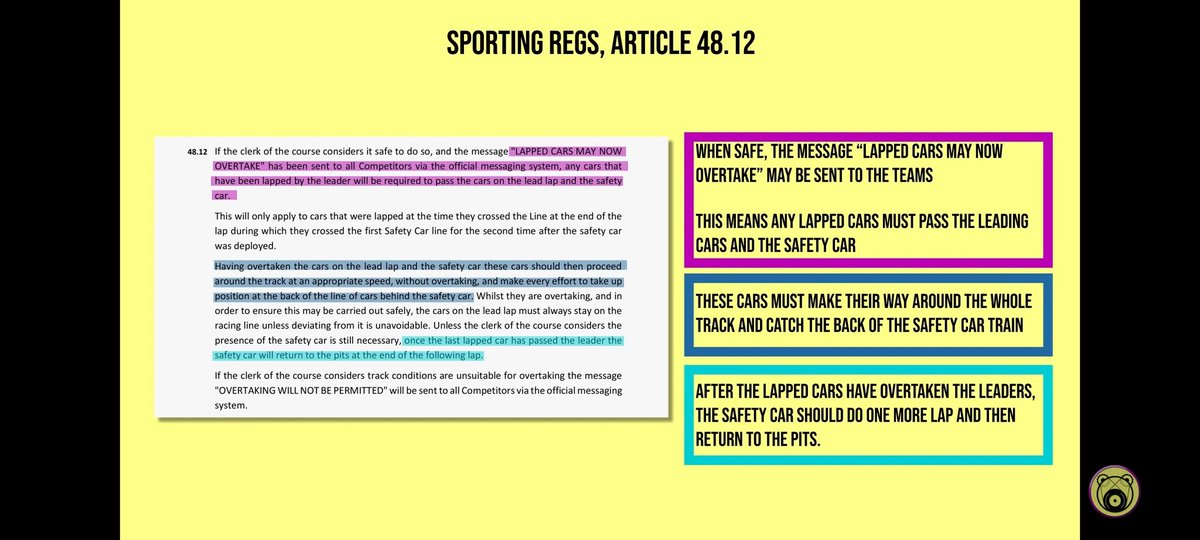 tech_needs's tweet photo. Hey @chainbear in the nicest way possible I want to correct you on something in your video you posted yesterday. While talking about the light blue Square you said they gave the "cars may unlap themselves" call on lap 57. It was given on lap 56 extremely late. 1/3(?) https://t.co/DS7IioTVaf