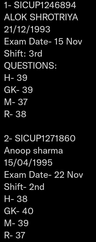 kumAr_mAnoj44's tweet photo. #UPSI2021SCAM
@myogiadityanath 
How it's possible
We prepared 1.5 years but we got only 100+ questions.
Plz do enquiry 140+🙏 https://t.co/b1fLMo2r87