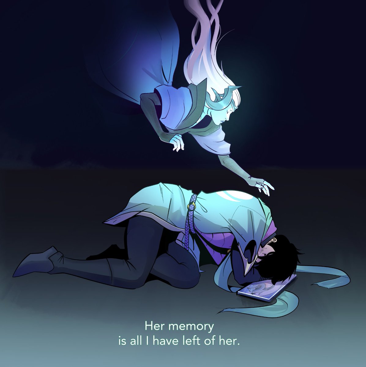 La tristesse durera toujours.

#Aphelios #Alune #Vladimir #LeagueOfLegends #ArtofLegends