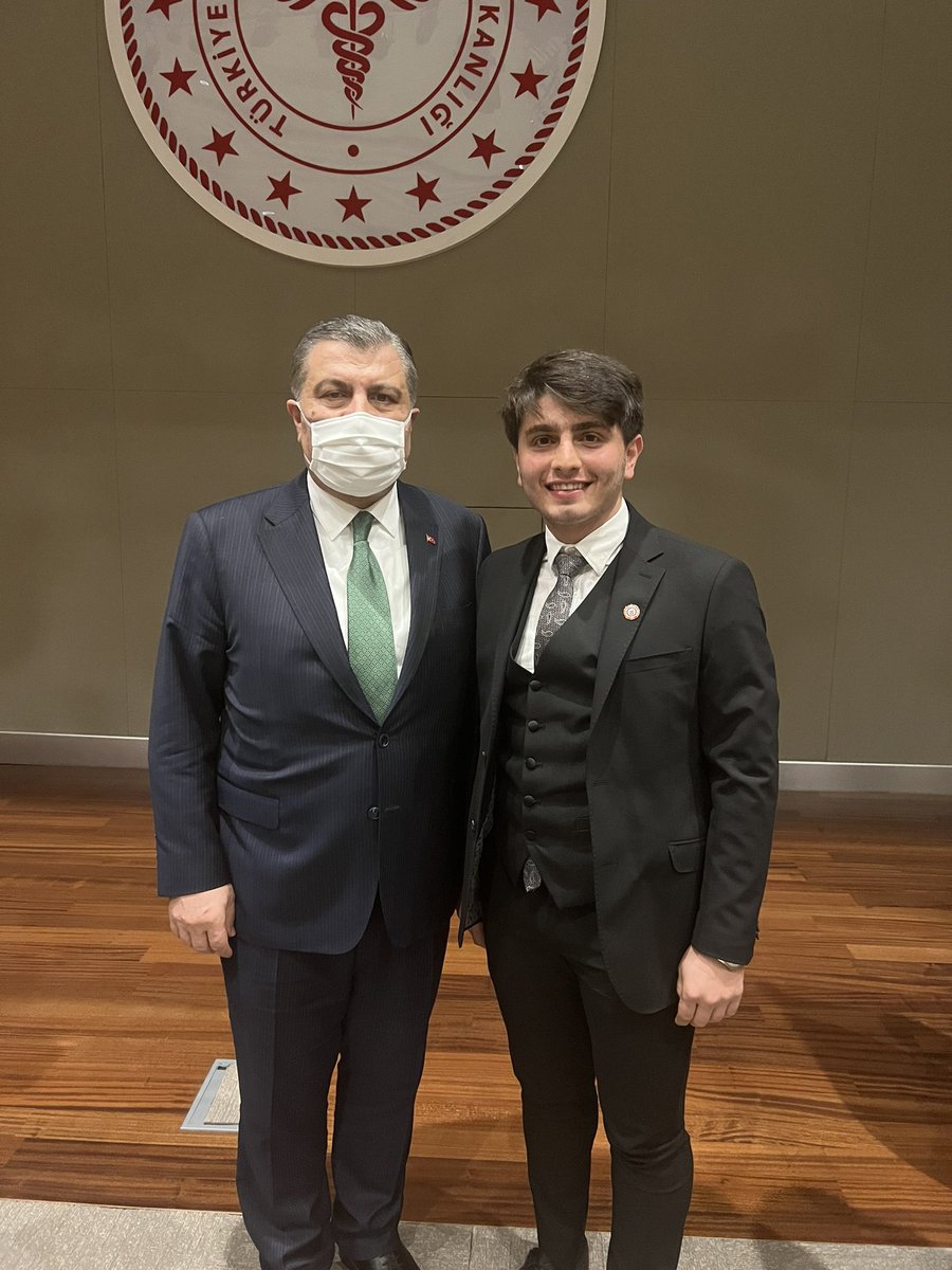 T.C Sağlık Bakanımız sayın Dr.Fahrettin Koca hocamla …