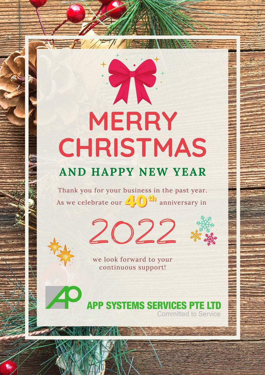 app_systems's tweet photo. From all of us here at APP Systems, https://t.co/OPneGD1usT