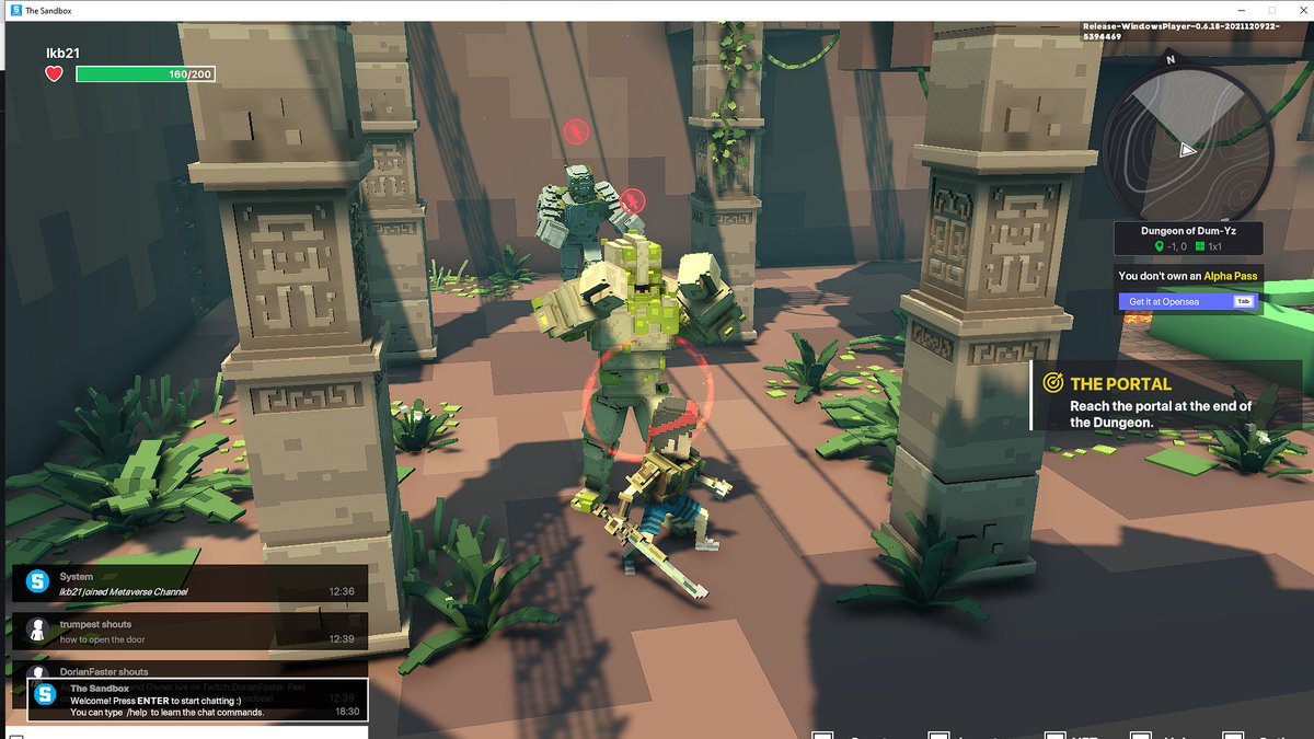 lukball77's tweet photo. @TheSandboxGame There are 2 Golems https://t.co/DV0Ob7k3vE