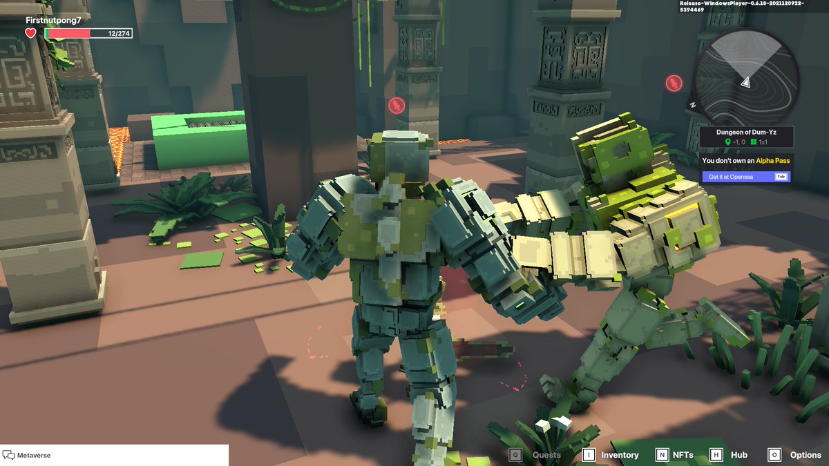 FirstNutpong7's tweet photo. @TheSandboxGame There are 3 golems https://t.co/dN8K5LyRBz