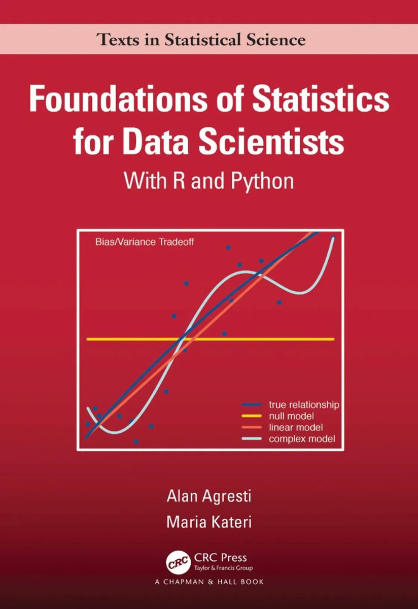 gp_pulipaka's tweet photo. AI Best: Top #Statistics Books for Machine Learning. #BigData #Analytics #DataScience #IoT #IIoT #Python #RStats #TensorFlow #Java #JavaScript #ReactJS #GoLang #CloudComputing #Serverless #DataScientist #Linux #Books #Programming #Coding #100DaysofCode 
https://t.co/CHJ6LiYFym https://t.co/AXVYjweyZd