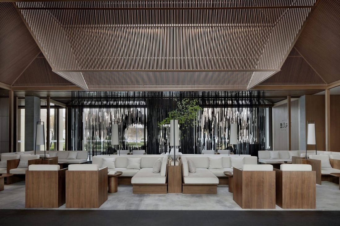 YIandMU's tweet photo. JINKE JIMEITIANCHEN SALES CENTER
Drawing inspiration from traditional Chinese craftsmanship, culture and lifestyle, the designers have managed to find a unique way in expressing aesthetics of oriental residences. #风合睦晨 #architecture #interiordesign #art https://t.co/kKpcSHBS6J