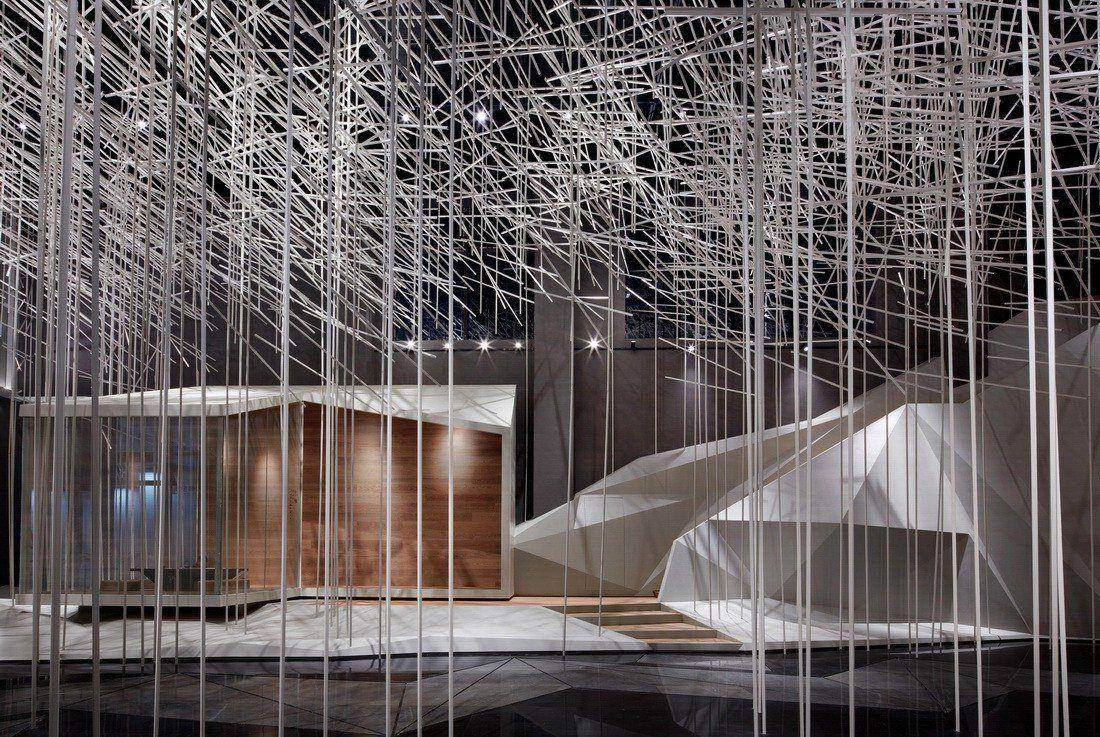 YIandMU's tweet photo. WUHAN LANTING DAJING
The designers draw inspiration from the forms of mountains, rivers and the charm of ink wash paintings, and incorporate the spontaneous expression of such paintings into the space via the humanistic spirit of Lanting.#风合睦晨 #architecture #interiordesign https://t.co/PW5U1ZJvJ8
