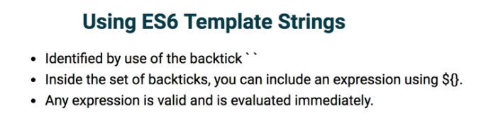 awarecoder's tweet image. #javascript #templatestrings 
Template string can include expressions of function calls within and it can be assigned to a variable. Can also separate the template strings in different lines for readability. Inside ${} we place expression.