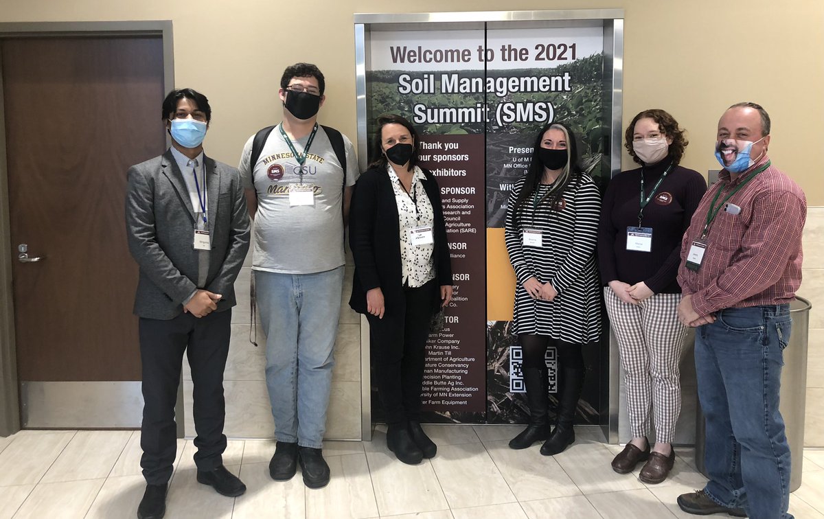 MrigankaDe2's tweet image. Attending 2021 Soil Management Summit with @MNSUMankato colleagues and my beloved students. #SMS2021 #SoilHealth @CSET_MNSU @UMNExt