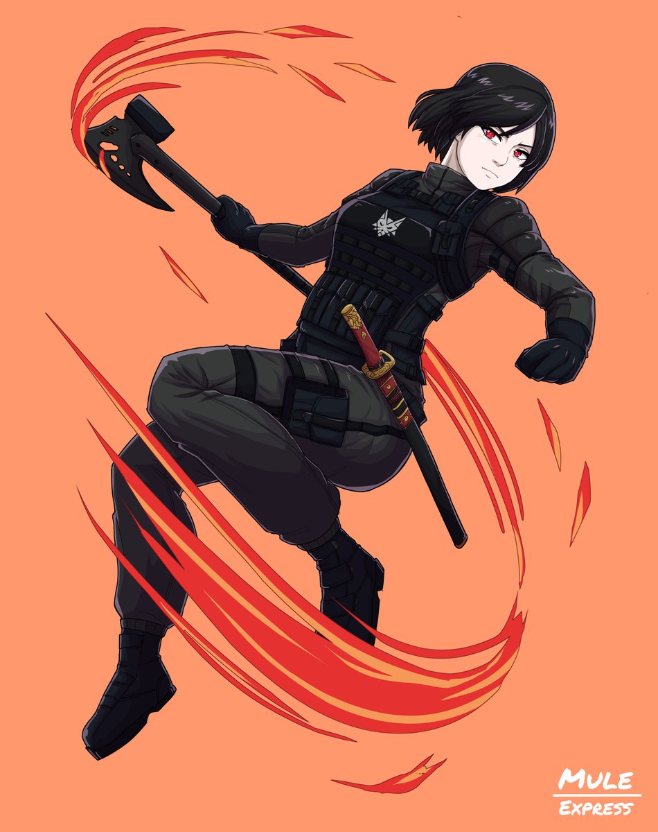 MuleExp's tweet photo. Commission done, @wolf_stygian
 's Character in action, thank you for your support :)
#commission #originalcharacter #art #commissionart #commissionsopen #ArtistOnTwitter https://t.co/0Kv1qtgRwi