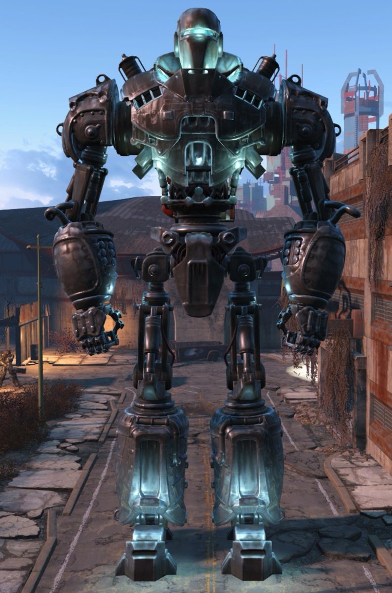 как уничтожить робота в fallout 4 (120) фото