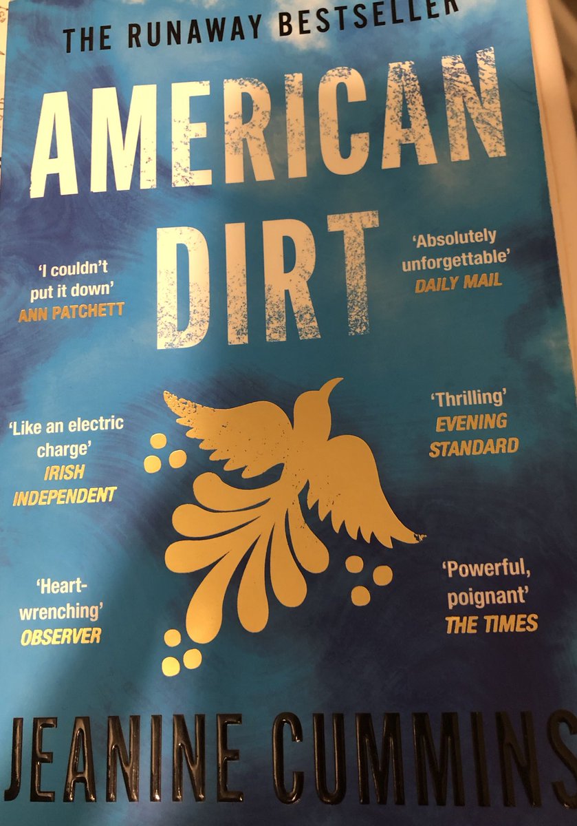 Looking forward to the Xmas Book Club party tonight with turkey, secret book Santa and this which was a page turner for me. Mexican migrants riding atop a train from Acapulco through Mexico to USA. Several heart in mouth moments. I recommend for an easy unchristmassy read.