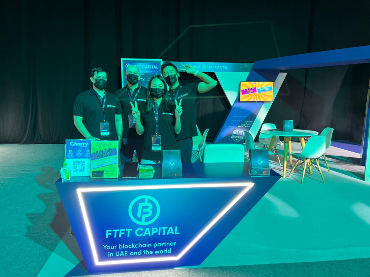 ftftcapitaluae's tweet photo. The FTFT Capital crew LIVE from @DCSOfficial2 at ADNEC Hall, Abu Dhabi! Here to introduce you to innovative digital blockchain products in collaboration with our blockchain partners. Try not to leave without a prize!😆 #Blockchain #AbuDhabi #DCSWorld #Technology https://t.co/pNoMDyxtwZ