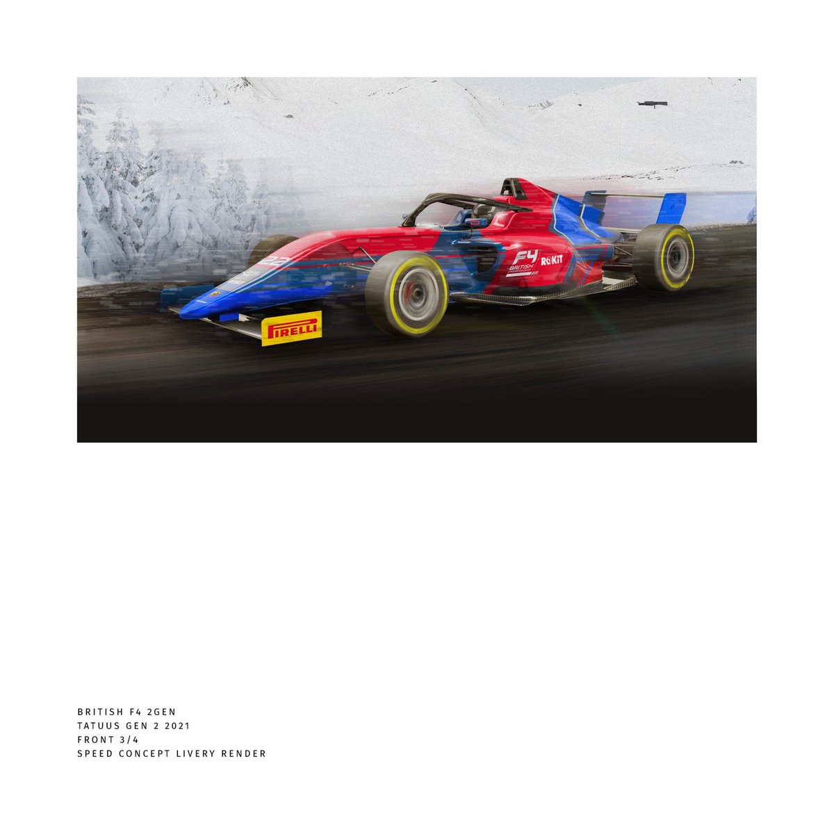 jard_design's tweet photo. Pumped to work on all facets of the @BritishF4 brand with @ourmotorsportuk . Building the 3D model of the 2022 Tatuus Chassis Championship challenger was a highlight. Working alongside @MoveAnimation we went from wire-frame to textured and lit concept livery. https://t.co/gfbBvPVPHY