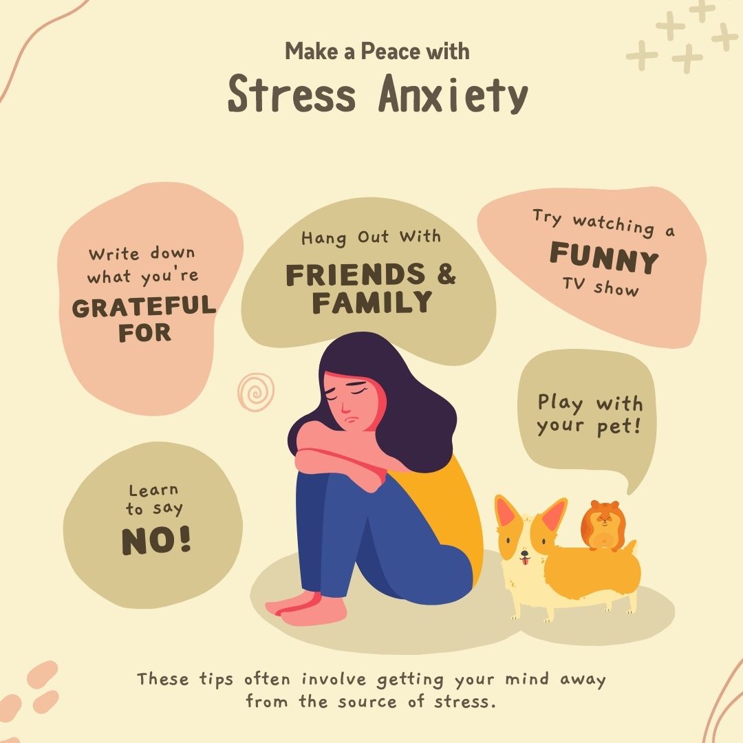 justownyours's tweet photo. Aim to reduce your stress and anxiety! 
​
​#joy #justownyours #support #grateful #friends #family #funny #boundaries #tips #mentalhealth #coach https://t.co/sMJhW5cHGV