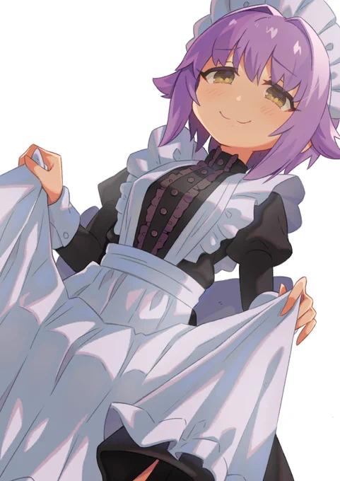skebで描いたメイド服幸子 