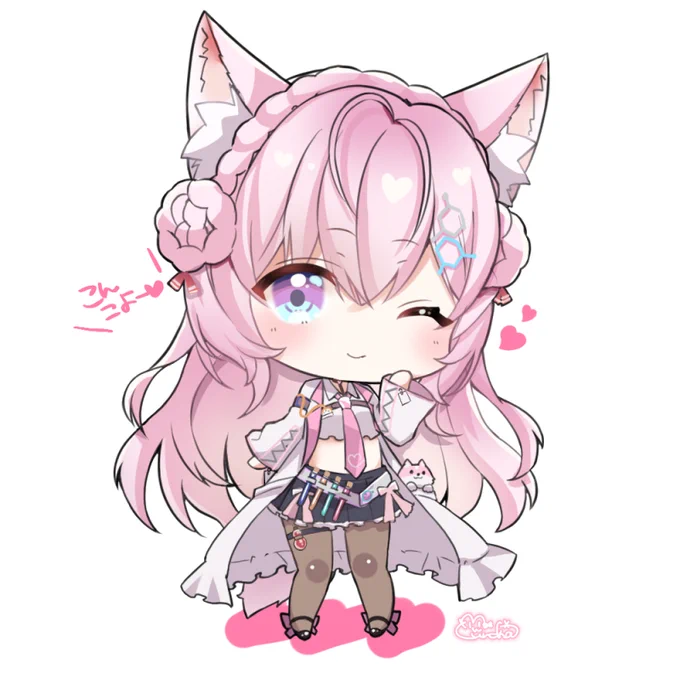 ちっちゃ博衣こよりちゃん🧪✨こんこよー.ᐟ
 #こよりすけっち 