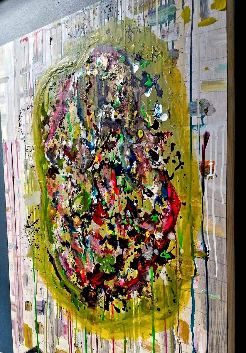 totesgucci's tweet photo. This is for Cooper Hoffman of #LicoricePizza, a painting by Bennington College professor Philip Wofford, on display at Fiddlehead at Four Corners, that reminds me of your dad. When I have the money to buy it I will. https://t.co/PFpA2xh6Qy