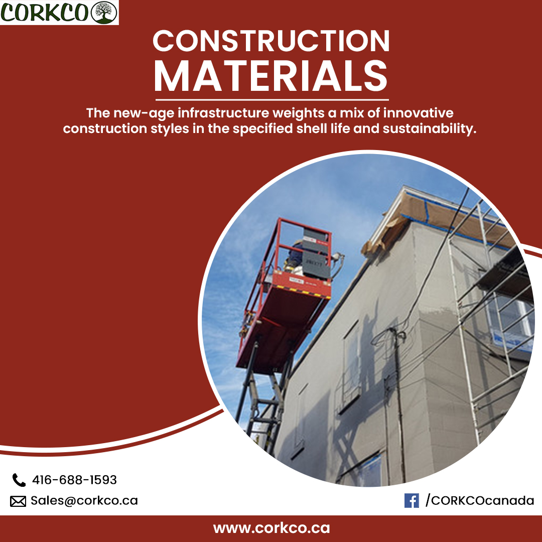 CorkcoCanada's tweet photo. We provide high-quality construction materials in Canada at reasonable prices. Our materials can be used for construction purposes. It commonly includes wood, concrete, steel, cement, aggregates, bricks, clay, metal, and much more.

#constructionmaterials #construction #Building https://t.co/F3lCP9bXQG