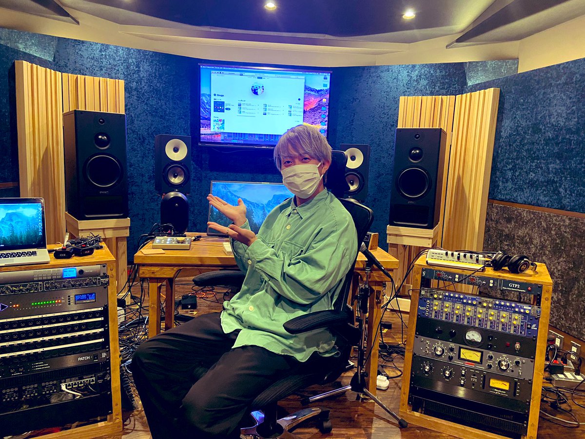 0421_ys's tweet image. スタジオにお邪魔させて頂きました😎

#VersionStudio