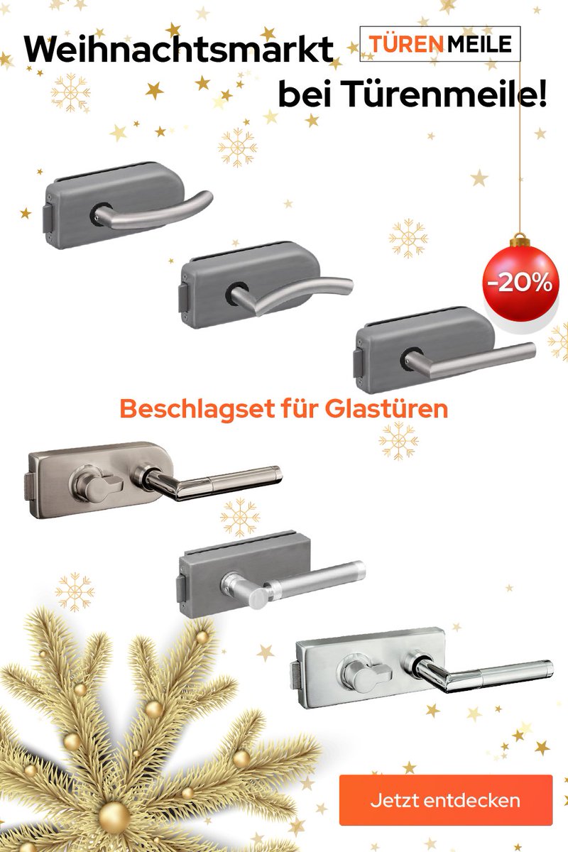 Tuerenmeile's tweet photo. #Adventskalender ❄️ Tag 15 
🔝Türen jetzt online kaufen und bis zu 50% sparen!
_______
https://t.co/WSPqMi3o75
#Türgriffe und #Türbeschläge: Verleihen Sie Ihrer Tür den Feinschliff
❄️Ihr Geschenk für heute - 5 Euro Rabatt**
❄️Gutscheincode ADVENT15
**ad 100 Euro Warenwert https://t.co/wyBleBFRcP
