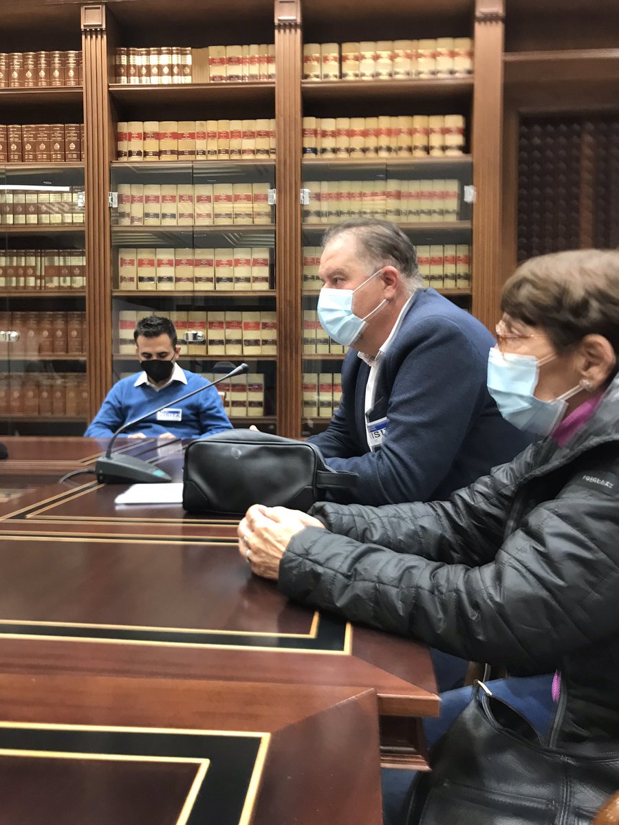 Dinorahfiguera's tweet photo. Diputadas @Dinorahfiguera @Aurisvc  de la @AsambleaVE junto a @claudiasanchezm Agustín Rodríguez de @UCVE2009 cumpliendo agenda en la lucha por los venezolanos y la democracia fuimos recibidos por Diputados de las fracciones políticas del Gobierno de Canarias #IncidenciaExterior https://t.co/85PDrwJ3dZ