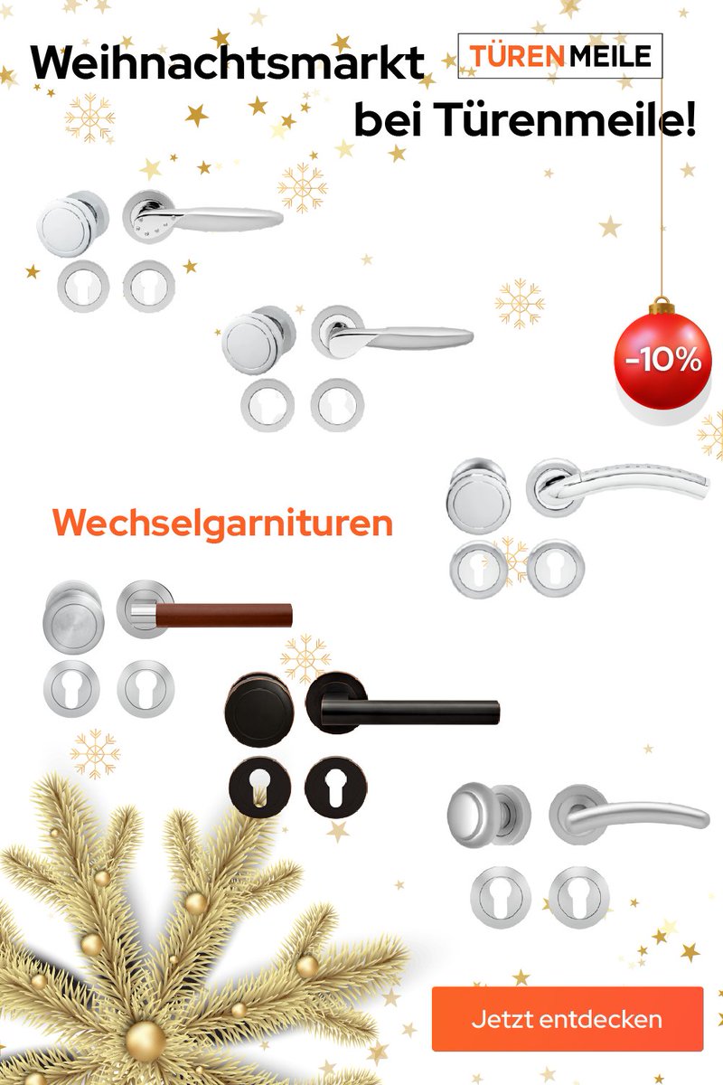 Tuerenmeile's tweet photo. #Adventskalender ❄️ Tag 15 
🔝Türen jetzt online kaufen und bis zu 50% sparen!
_______
https://t.co/WSPqMi3o75
#Türgriffe und #Türbeschl��ge: Verleihen Sie Ihrer Tür den Feinschliff
❄️Ihr Geschenk für heute - 5 Euro Rabatt**
❄️Gutscheincode ADVENT15
**ad 100 Euro Warenwert https://t.co/uoj9xRC0Rj