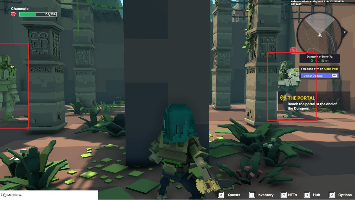 KongChanmat's tweet photo. @TheSandboxGame There 3 golems in the pit. 2 are Living rocks and 1 is emeraud giant @TheSandboxGame https://t.co/372m8bSjYA