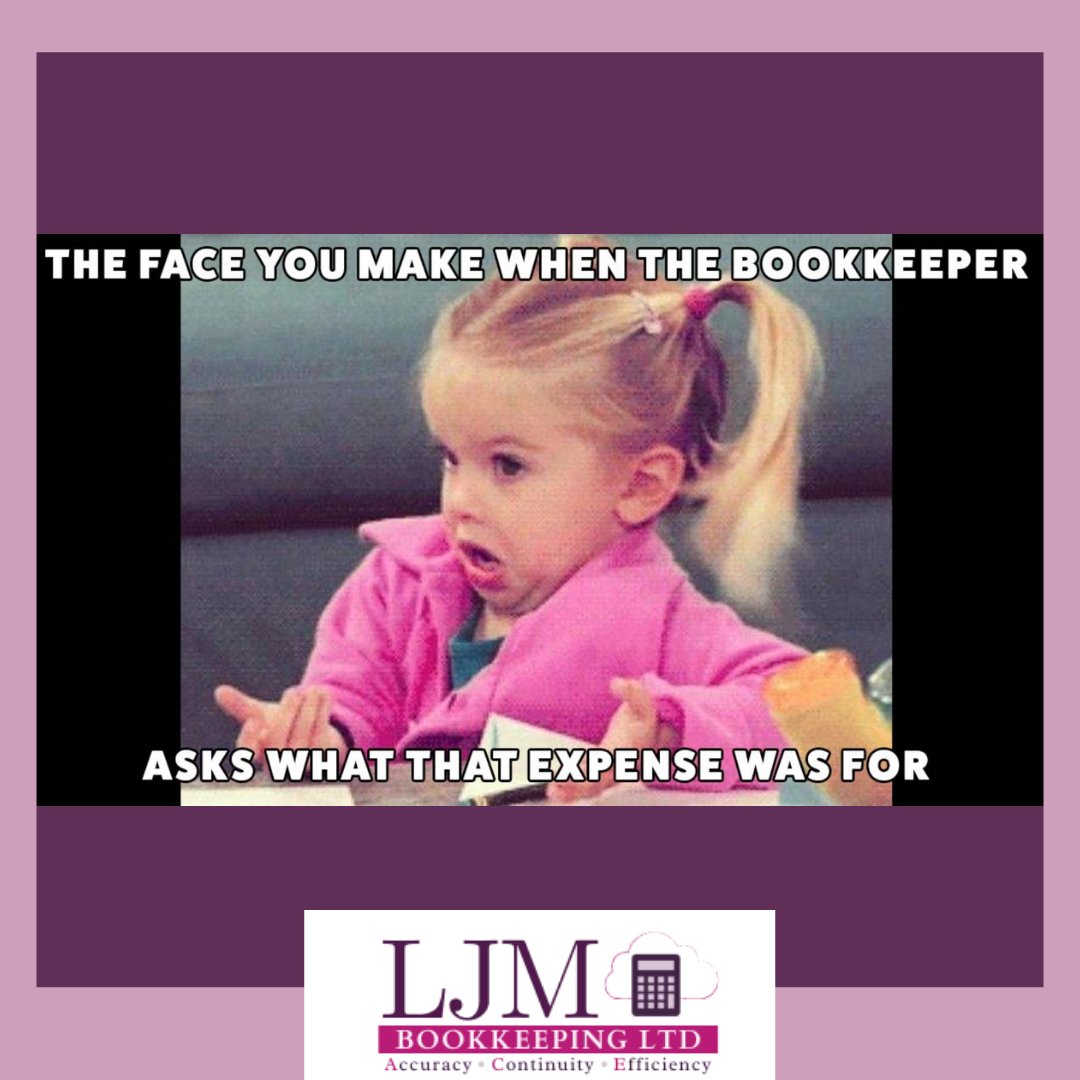 LaraManton1's tweet photo. Nice try 😂

#bookkeeperslife #bookkeeper #bookkeeping #businesssupport #expenses https://t.co/LshKAVOV63