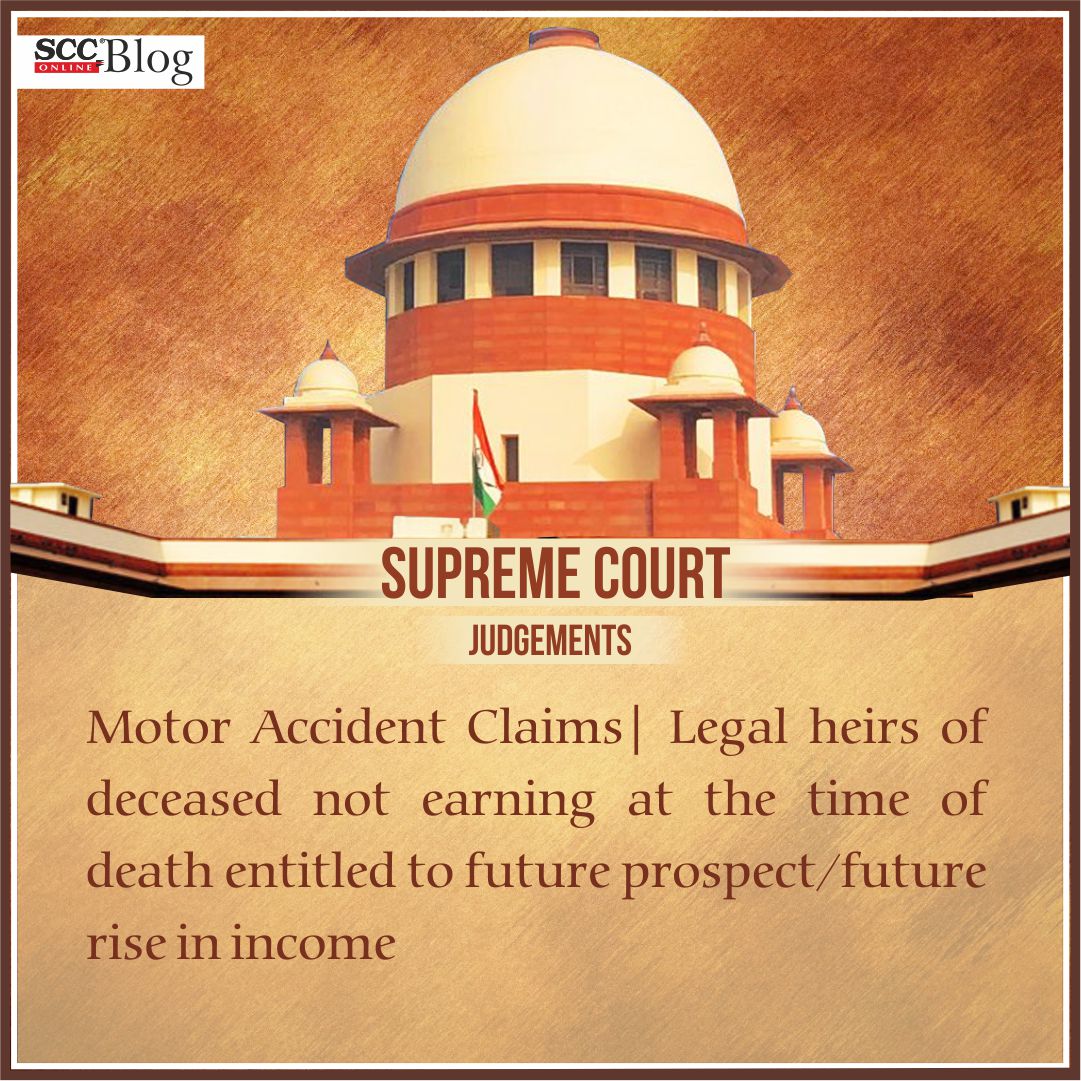 scconline_'s tweet photo. Read the full report on the SCC Online Blog. https://t.co/RKNnKbcuZm
Reported by: @ThatLegalEditor
#supremecourt #supremecourtofindia #judgment #judiciary #motoraccident #legalheirs #prospect #riseincome #timeofdeath #accident #accidentalcase #legalupdates #legalnews https://t.co/n8NXdI5ht4