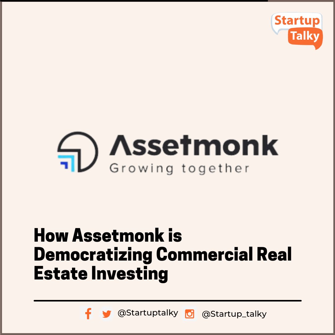 startuptalky's tweet photo. Check out Assetmonk's whole story on https://t.co/icnBNsx5Ku
#Assetmonk #startup #startupstory #startuptalky https://t.co/OdbpCOap3u