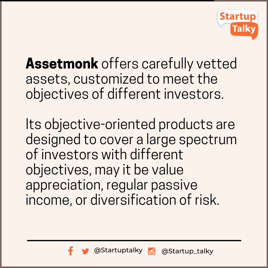 startuptalky's tweet photo. Check out Assetmonk's whole story on https://t.co/icnBNsx5Ku
#Assetmonk #startup #startupstory #startuptalky https://t.co/OdbpCOap3u