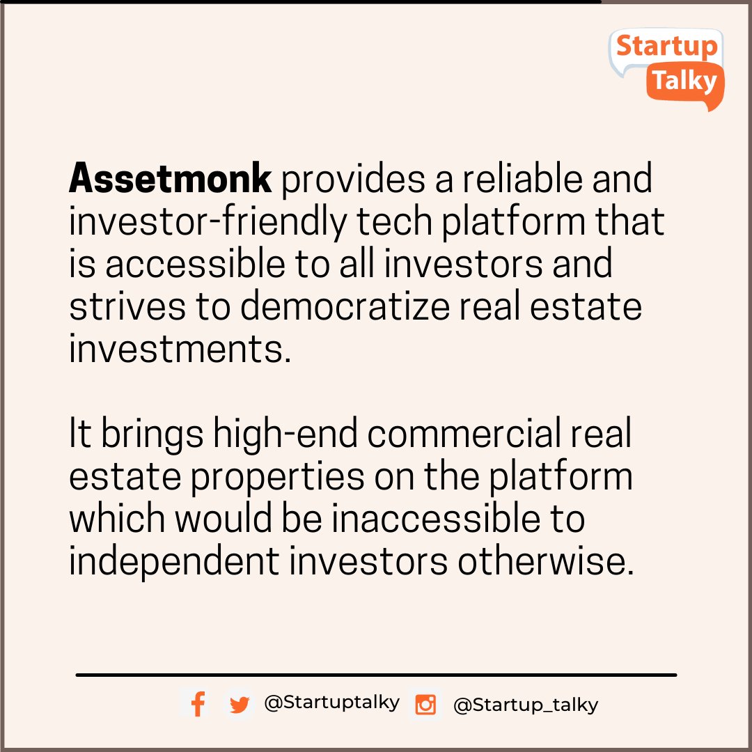 startuptalky's tweet photo. Check out Assetmonk's whole story on https://t.co/icnBNsx5Ku
#Assetmonk #startup #startupstory #startuptalky https://t.co/OdbpCOap3u