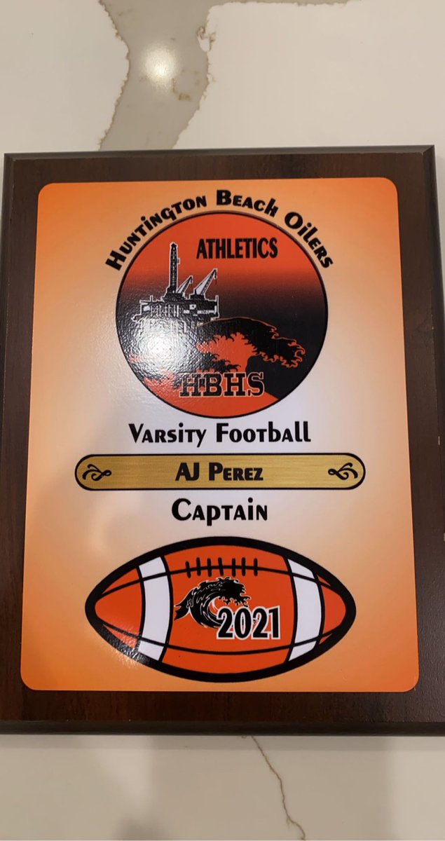 Very honored to be named 1st team all league in a very competitive sunset league, offensive MVP, and a captains award for being selected as a team captain! Blessed to have had the best coaches and teammates! 
@hbhs_football <a href="/HBHSFootball/">HBHS Oilers Football</a>
<a href="/ocvarsityguy/">Dan Albano</a> <a href="/CoachDanny10/">Danny Hernandez</a> 
<a href="/GregBiggins/">Greg Biggins</a>