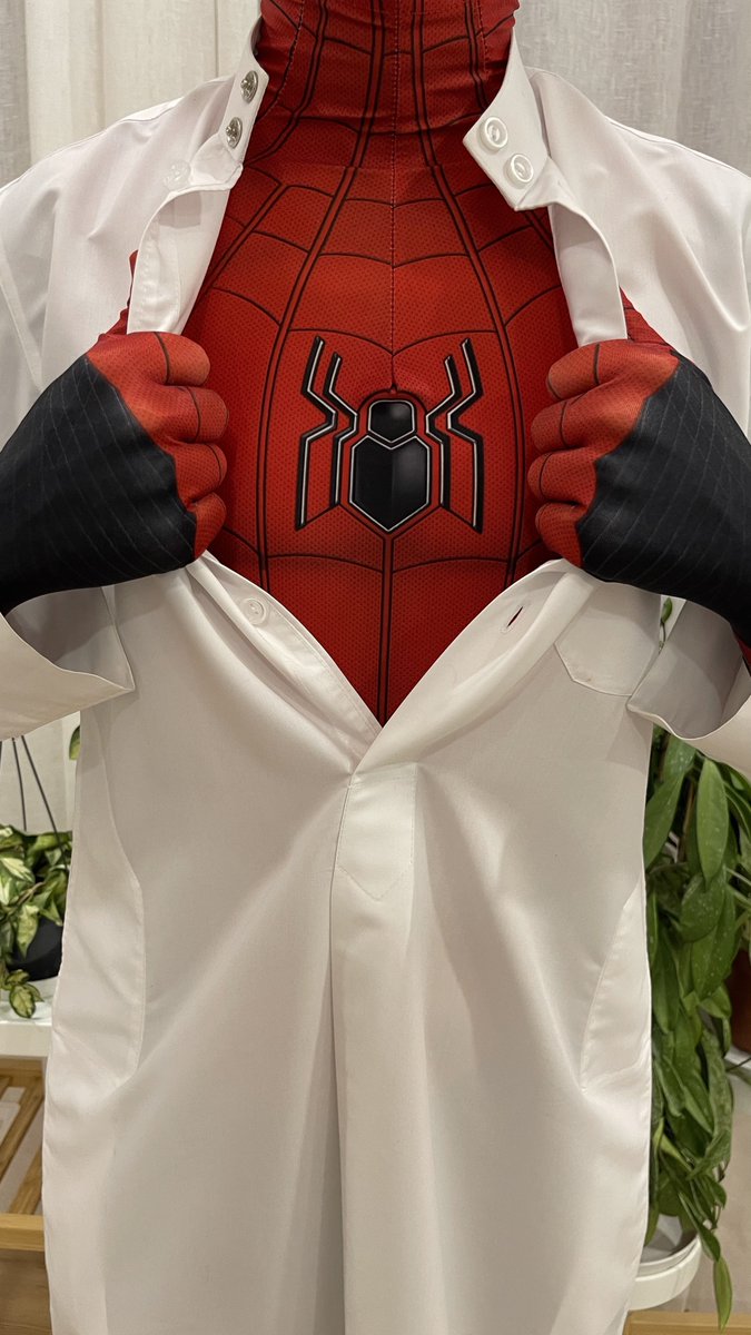 theFahad's tweet photo. Happy #SpiderManNoWayHome Day 🔥

From your friendly neighborhood Qatari Spider-Man 🕷👳🏻‍♂️

Me waiting for the movie like : https://t.co/NoSHgtTEqf