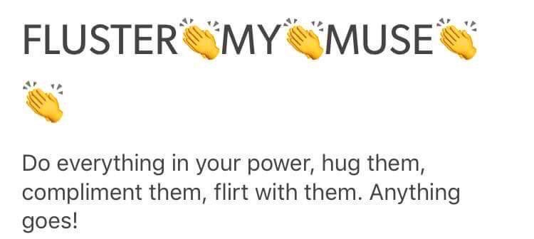 [[Will probably answer these tomorrow, but yis fluster the deer ♡ add a ☆ for Hellborn Al if you want it to be for him, otherwise I will assume it's for normal Alastor! UvU]]