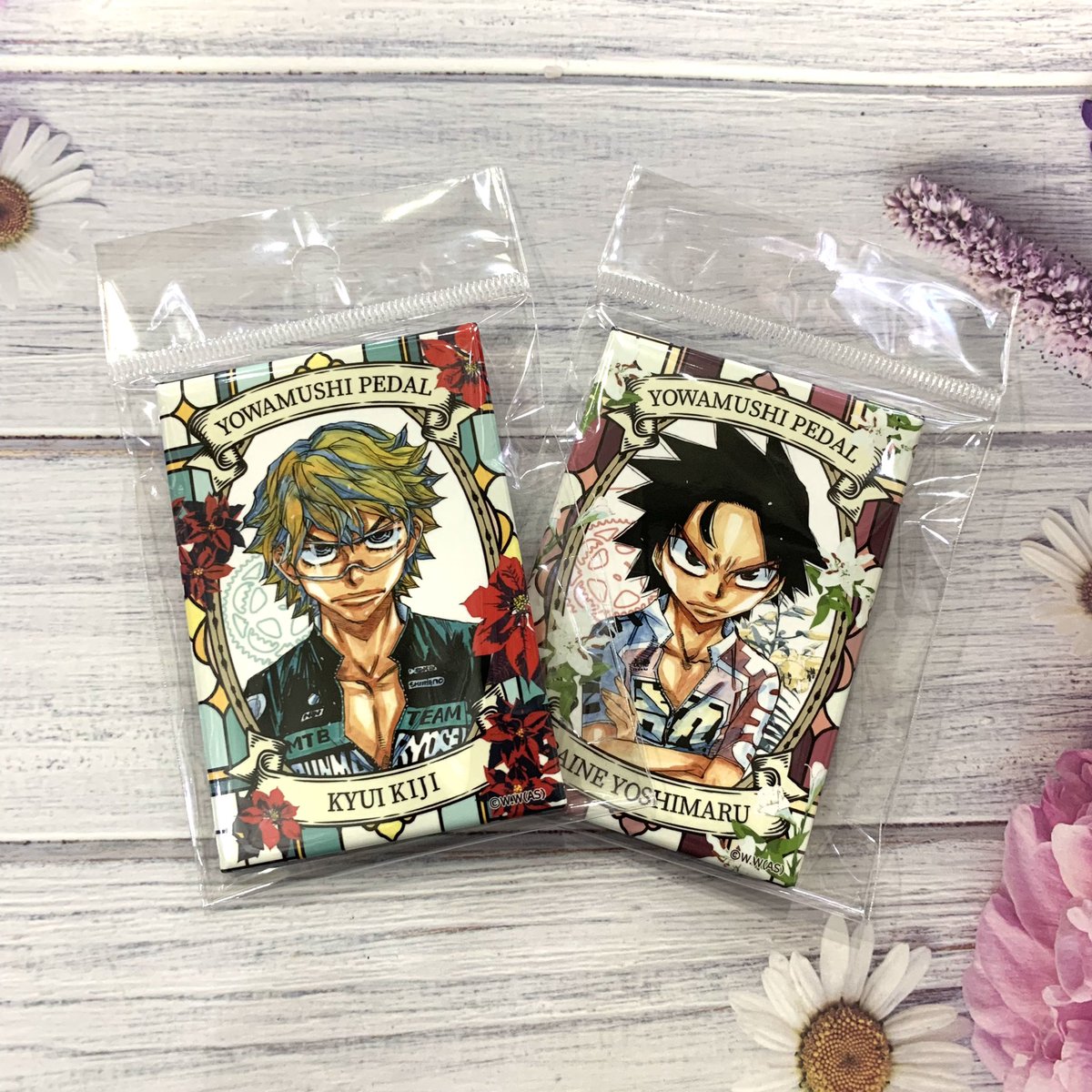 弱虫ペダル コミックマーケット105 秋田書店 缶バッジ 弱虫ペダル 秋田