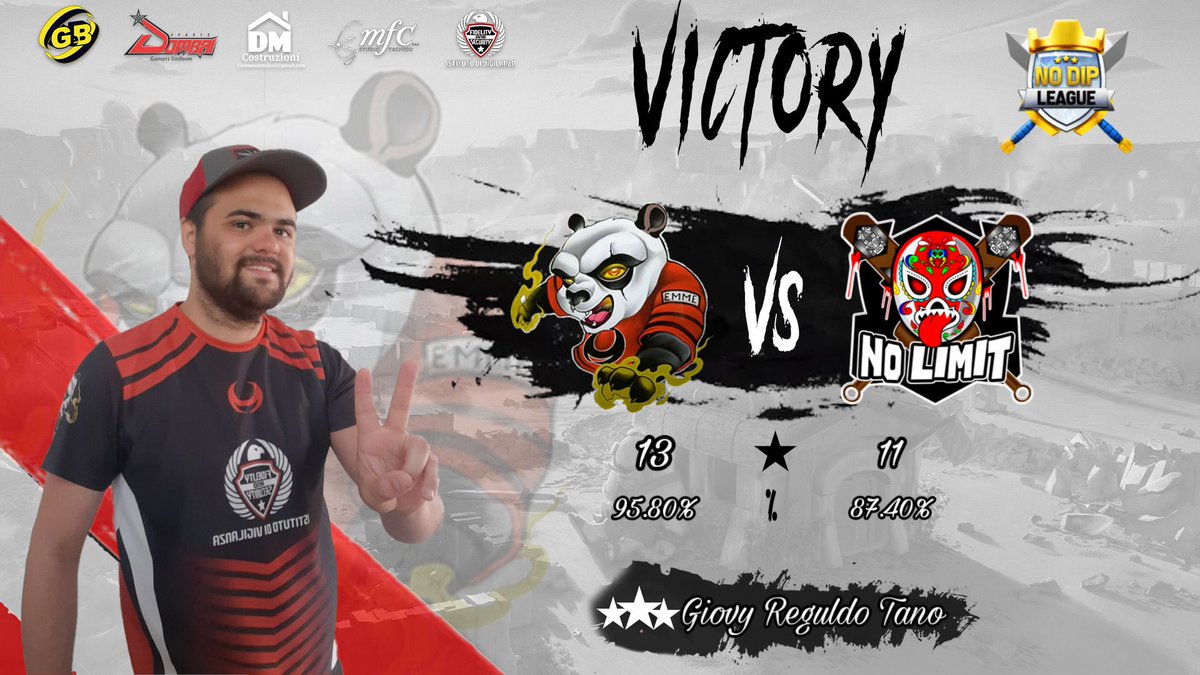 EMME_GAMING_'s tweet photo. Solid performance in the @No_Dip_League eSport Division against #NoLimit๐ฅ
Gg to them ๐๐ผ
Thanks @esteguyrafa_coc @LeeCheal123 @BulmaId for the stream ๐ฅ
Stay tuned! ๐ฎ
โโโ
@NotGiovy95
@GaetnoB
#Reguldo
#goEMME https://t.co/ExElGdGvMF