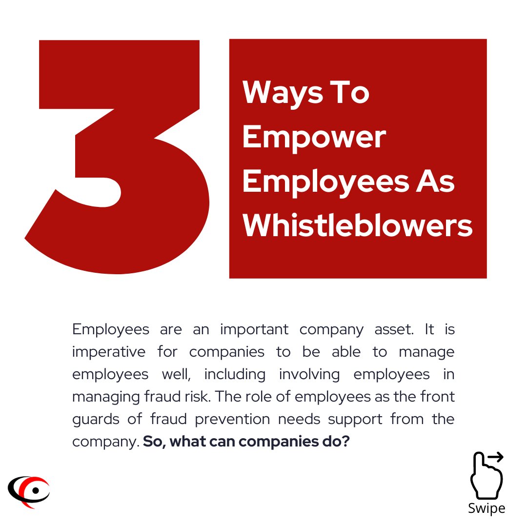 integrity_asia's tweet photo. Fraud Prevention: 3 Ways To Empower Employees As Whistleblowers

#integrityasia https://t.co/bPvxBMZ2WT